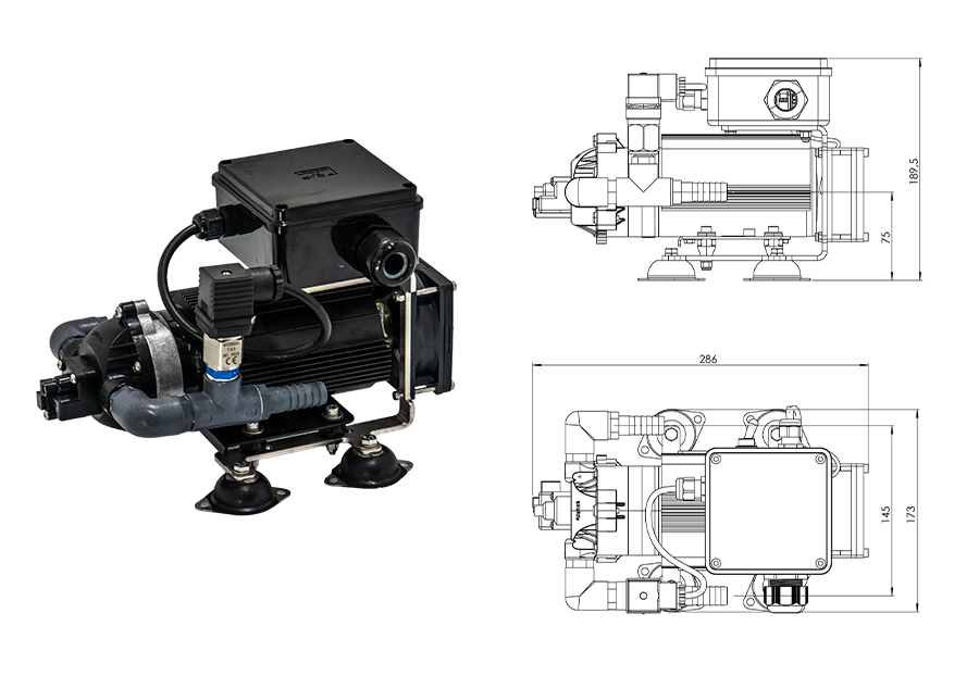 30 l/h - Gal/h 7.8 Pump 30 l/h - Gal/h 7.8 Pump